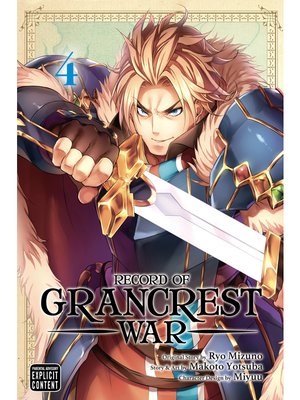 cover image of Record of Grancrest War, Volume 4